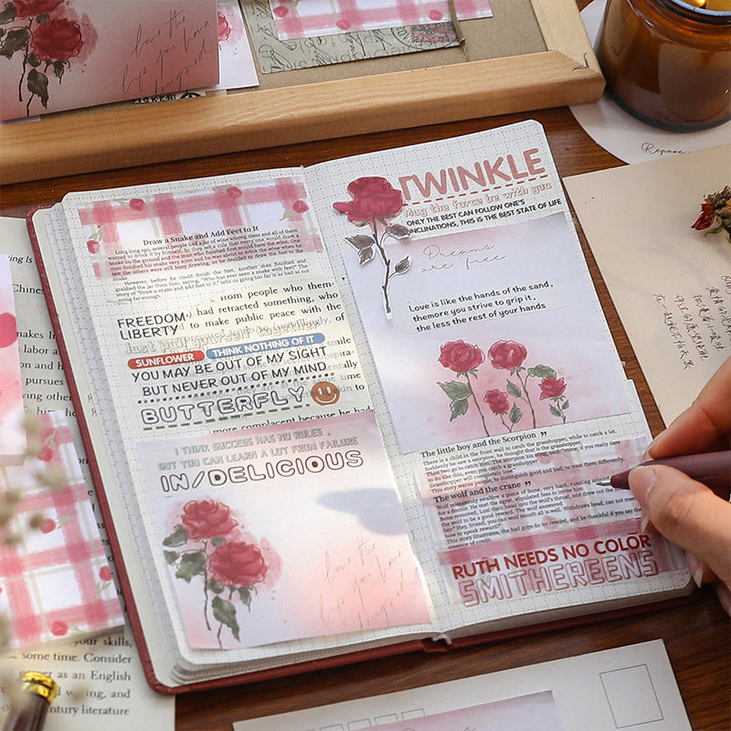 Paper Rose Series Post-it Notes