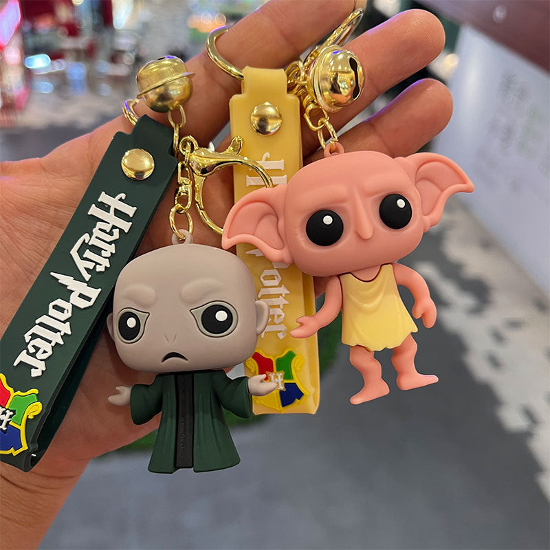 Cartoon PVC Silicone Keychains Cute Keychain