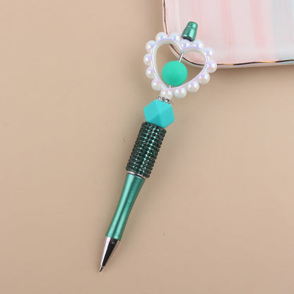 Beaded Pens Love Beaded Silicone Water Diamond Beaded