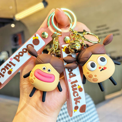 Creative Keychain Cute Sausage Mouth Doll PVC Keychains