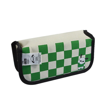 Canvas Checkerboard Pen Bags