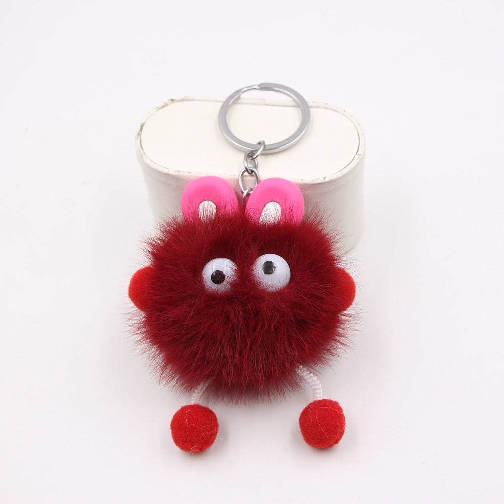 Bunny Elf Plush Keychain