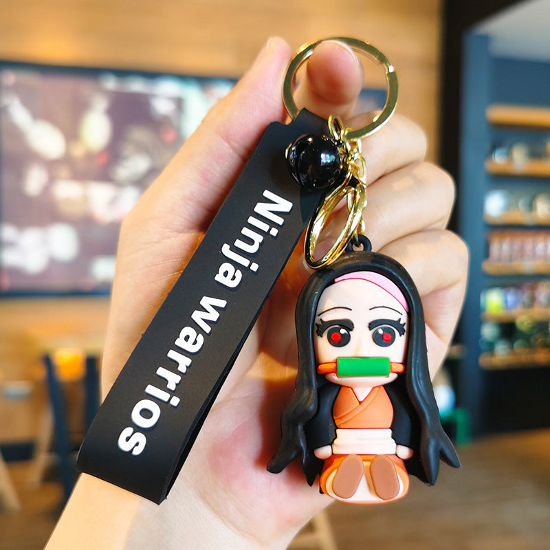 Cartoon PVC Soft Keychain Cute Keychain