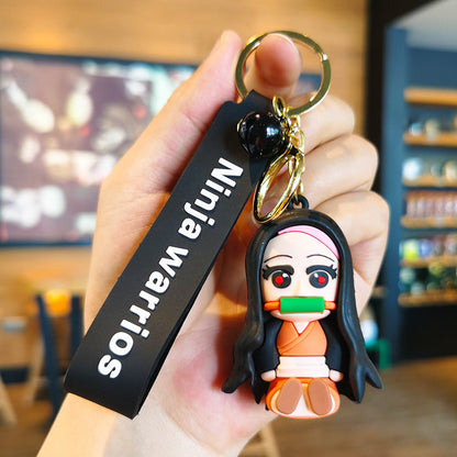 Cartoon PVC Soft Keychain Cute Keychain