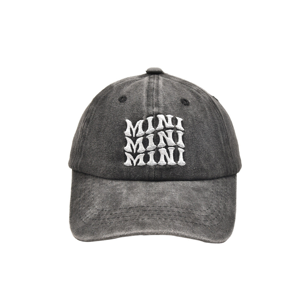 MINI Embroidered Children's Cotton Baseball Cap