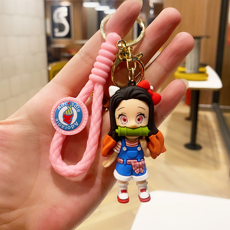 Cartoon Animation PVC Keychain Cute Keychain