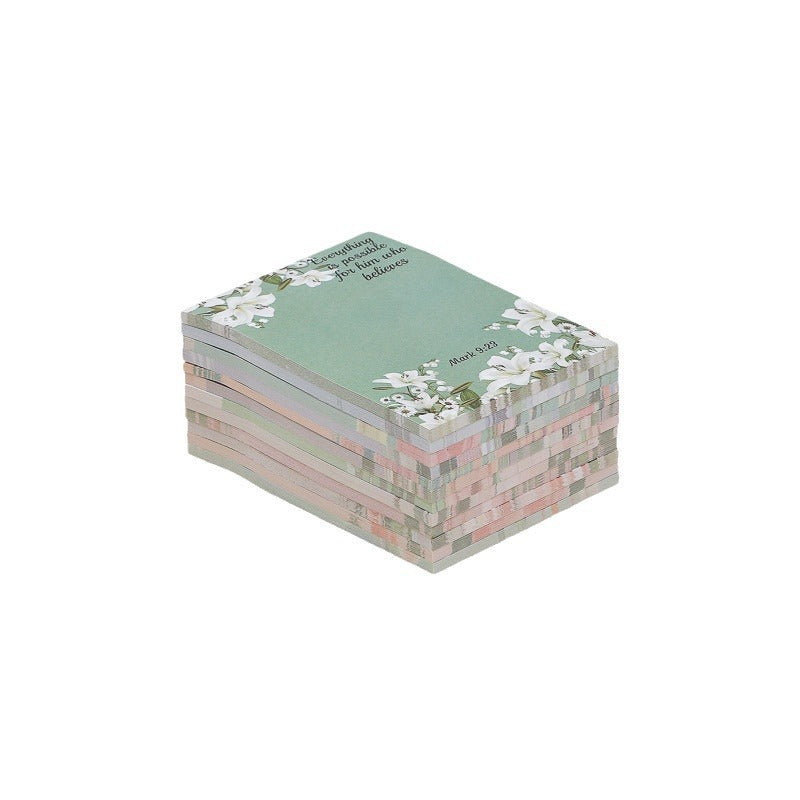 Paper Flower Convenience Stickers