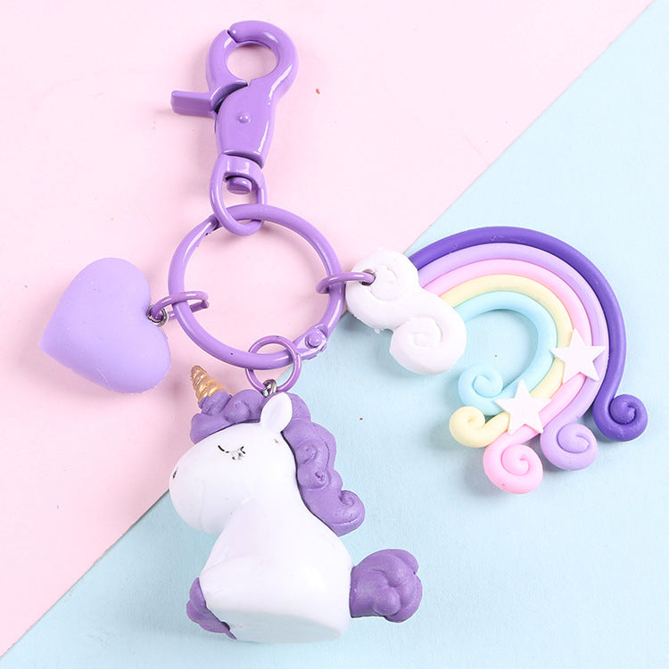 Fur Ball My Little Pony Resin Keychain