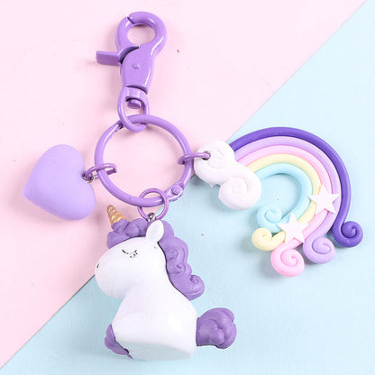 Fur Ball My Little Pony Resin Keychain