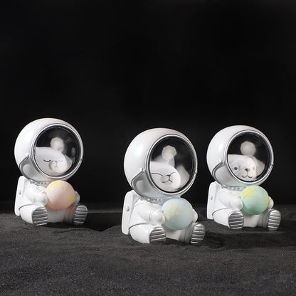 Resin Galaxy Astronaut Creative Home Desktop