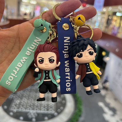 Cartoon PVC Silicone Creative Keychain