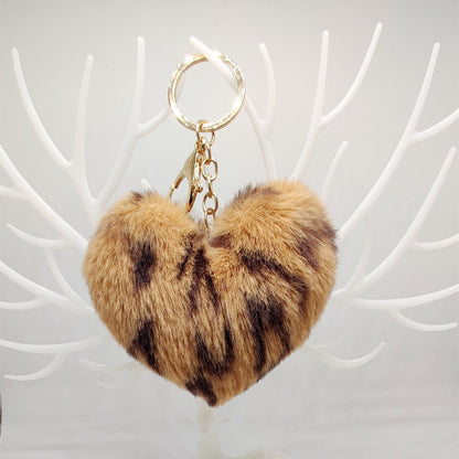 Imitation Otter Rabbit Fur Leopard Pattern Love Fur