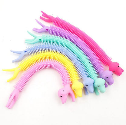 5 Pieces Unicorn Lala Bracelet Soft Rubber TOY