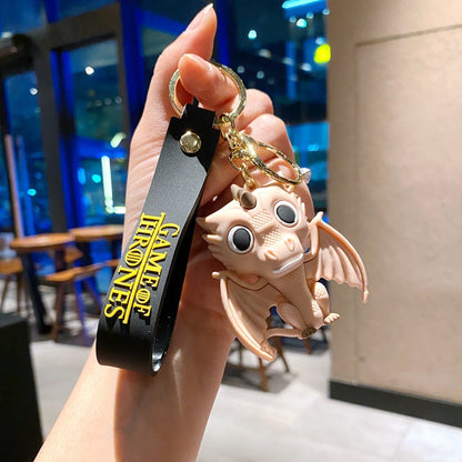 Cartoon PVC Soft Keychains Creative Keychain