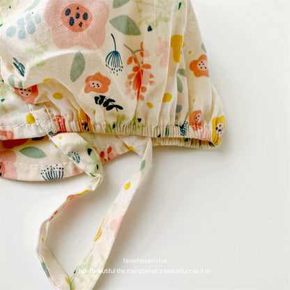 Cotton Kids Tie-up Bucket Hat