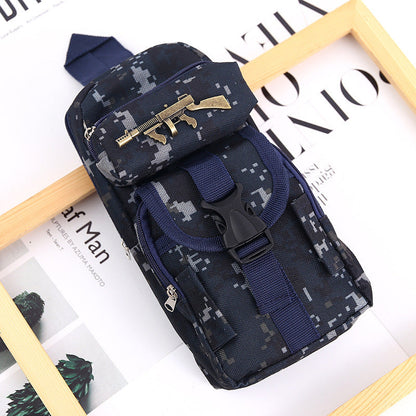 Oxford Cloth Camouflage Zipper Pen Bags