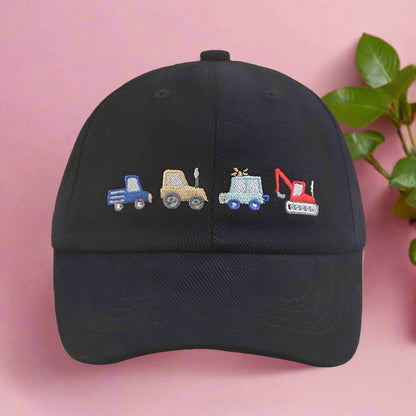 Cartoon Car Children's Outdoor Activities Visor Caps