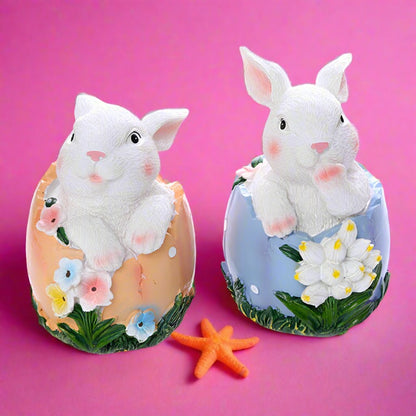 Rabbit Egg Resin Ornaments