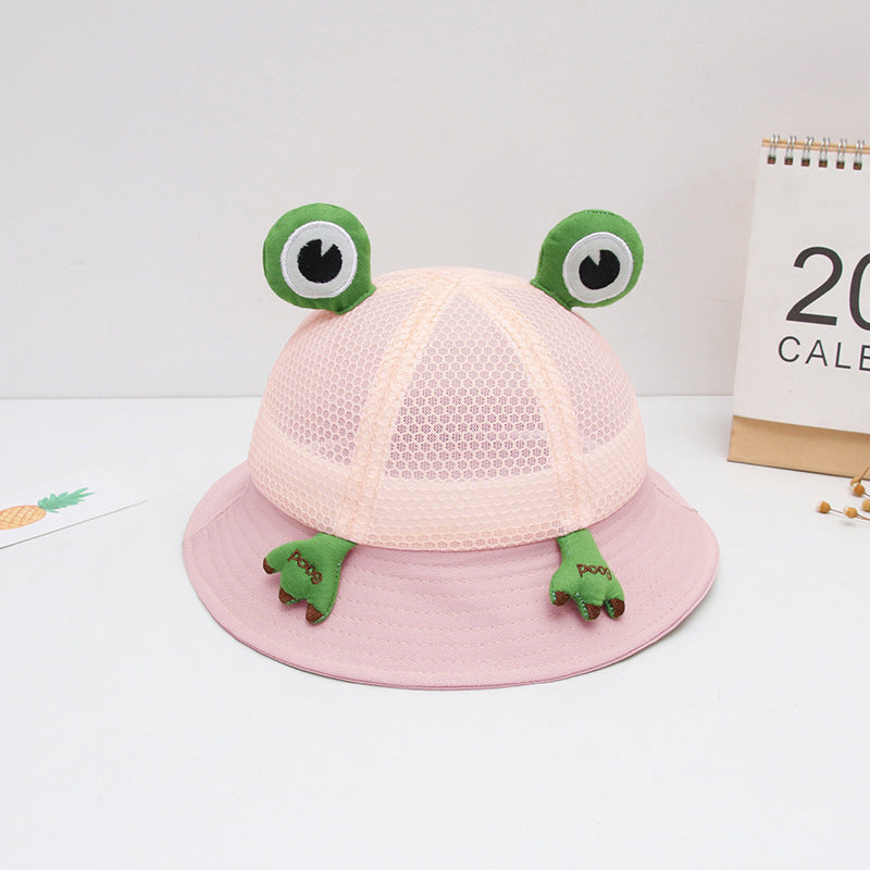 Kids Summer Thin Cotton Bucket Hat