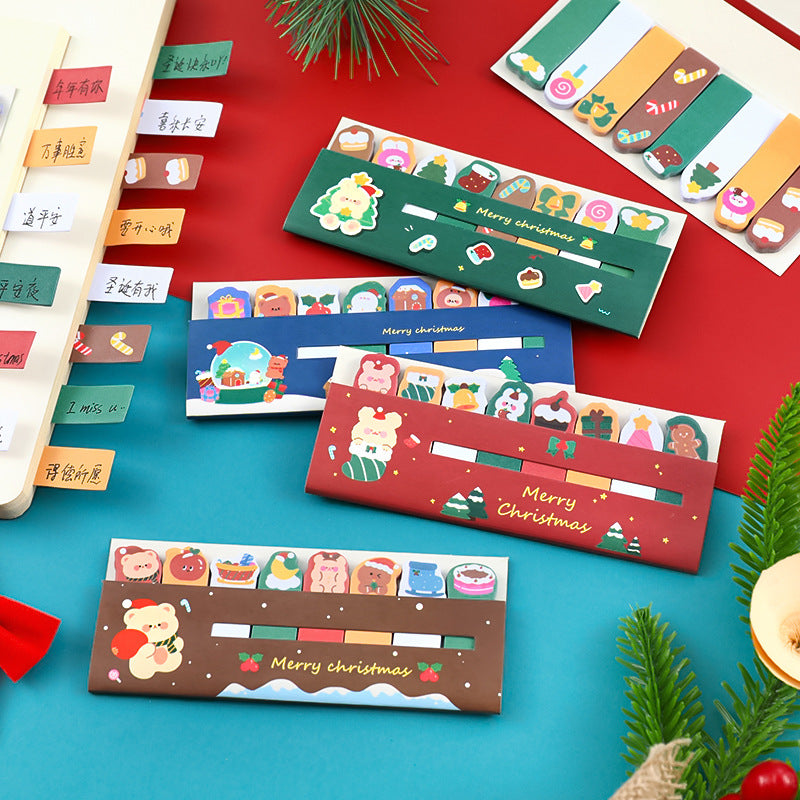 Paper Christmas Sticky Notes