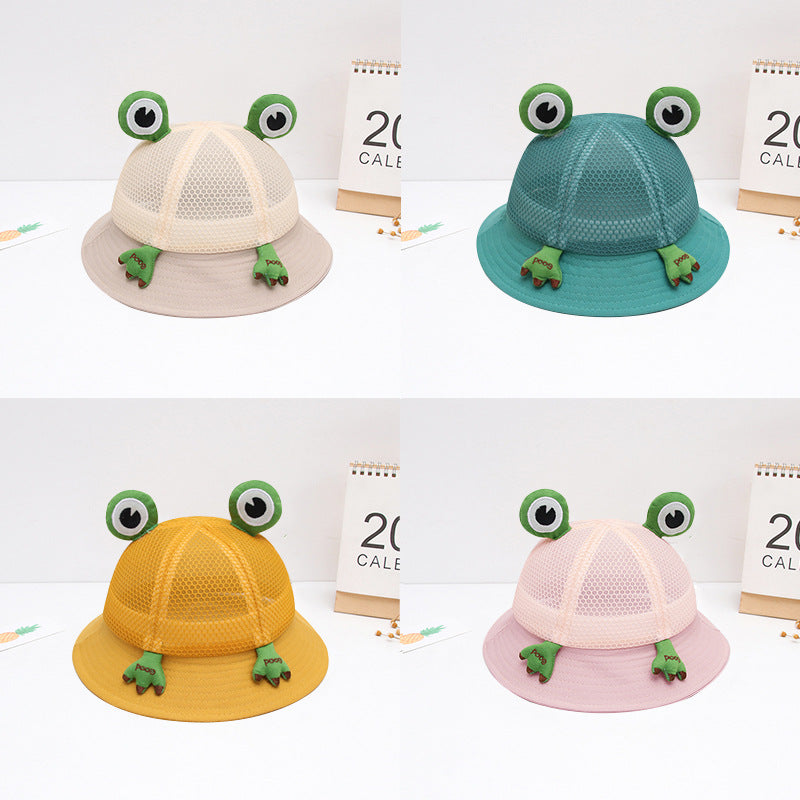 Kids Summer Thin Cotton Bucket Hat