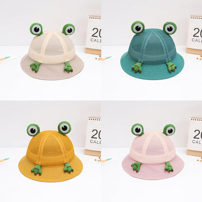 Kids Summer Thin Cotton Bucket Hat
