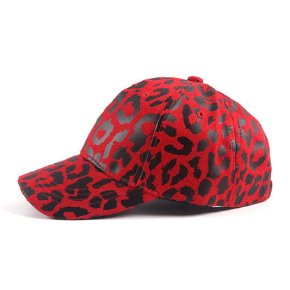 Cotton Leopard Print Children's Baseball Cap