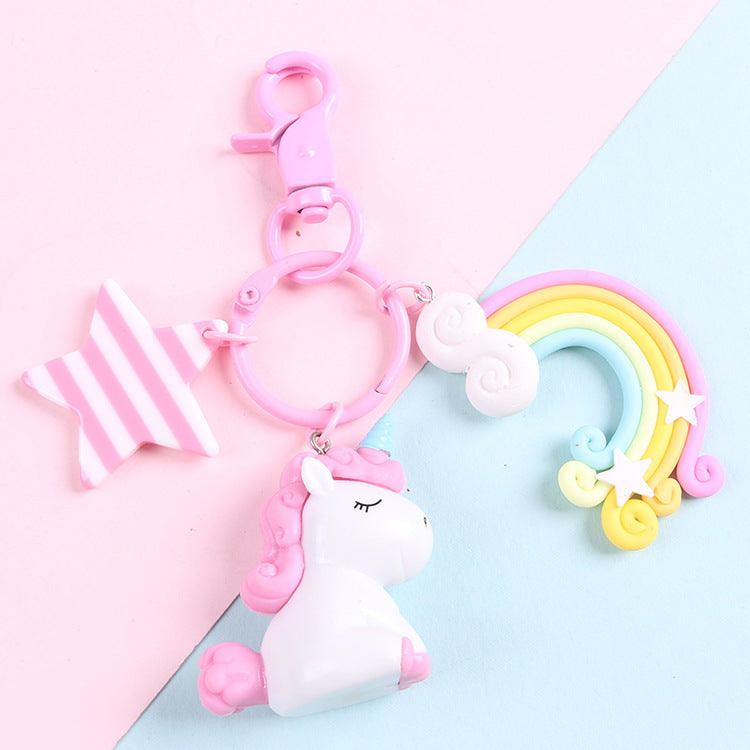 Fur Ball My Little Pony Resin Keychain