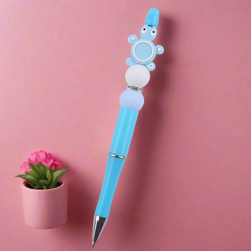 Cartoon Animal Silicone Handmade Beadable Pens