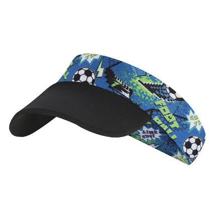 Polyester Kids Summer Print Sports Beanie Hat