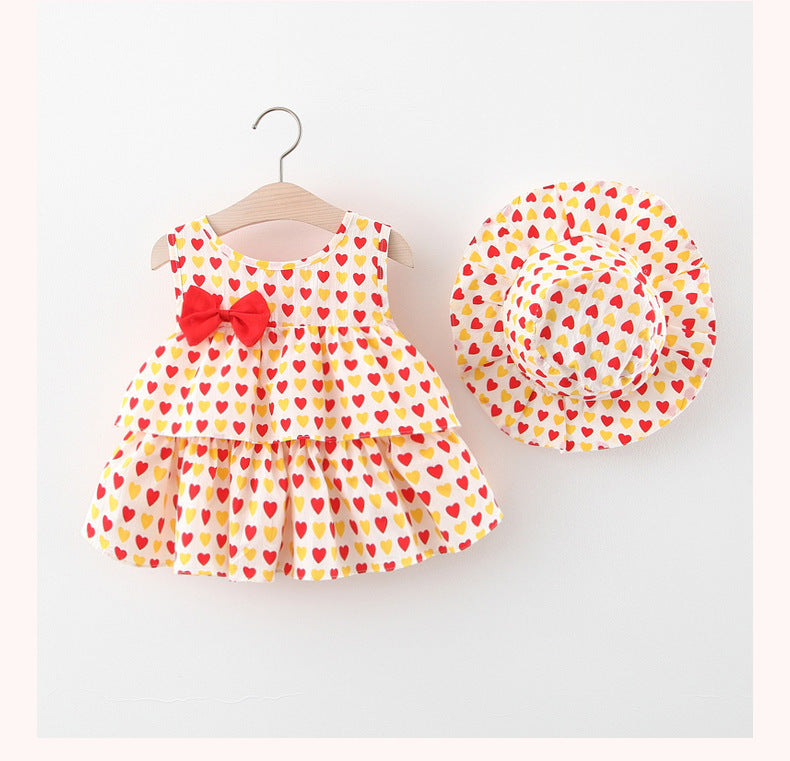 Girls Beach Dress Cotton Baby Clothes