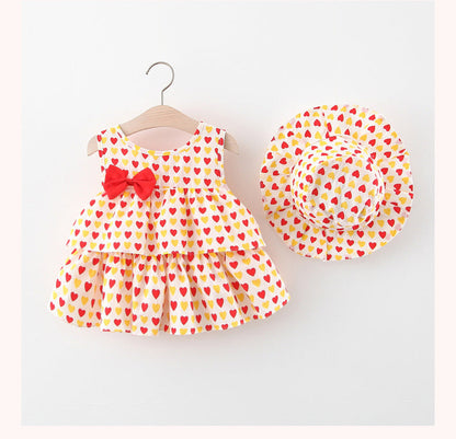 Girls Beach Dress Cotton Baby Clothes