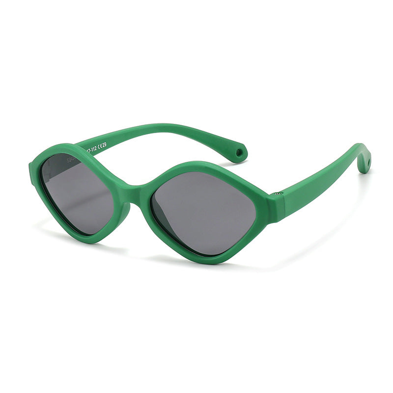Wholesale Children's Silicone Sunscreen Sunglasses
