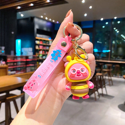 Cartoon Keychains School Bag Pendant Creative Keychain