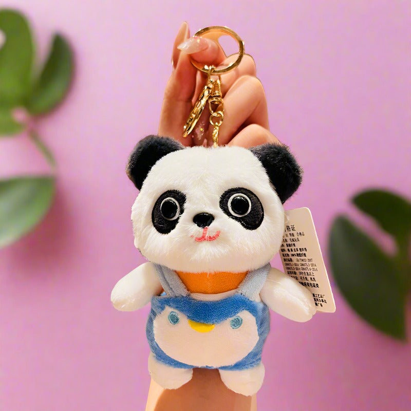 Creative Plush Panda Keychain