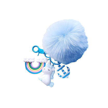 Fur Ball My Little Pony Resin Keychain