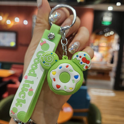 Cartoon PVC Soft Keychains Cute Keychain
