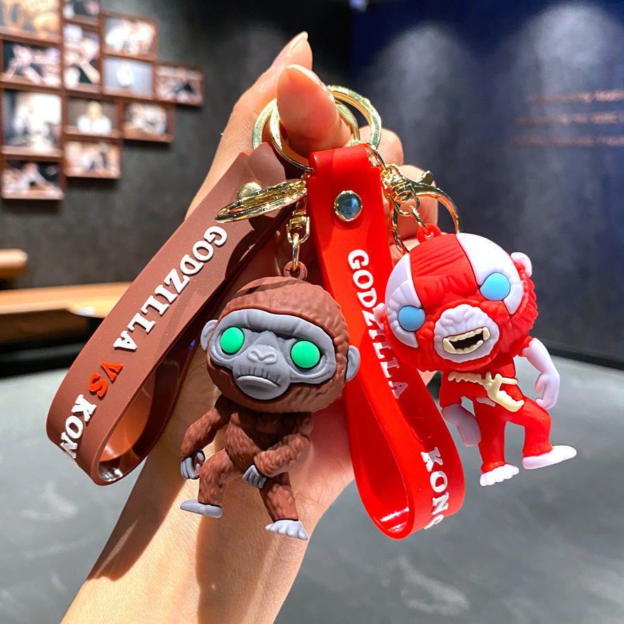 Cartoon Anime PVC Soft Keychain Creative Keychain