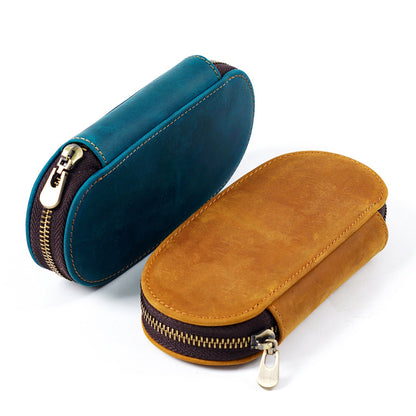 Retro 3 Installed Elliptical Zipper with Convenient Pen Bag
