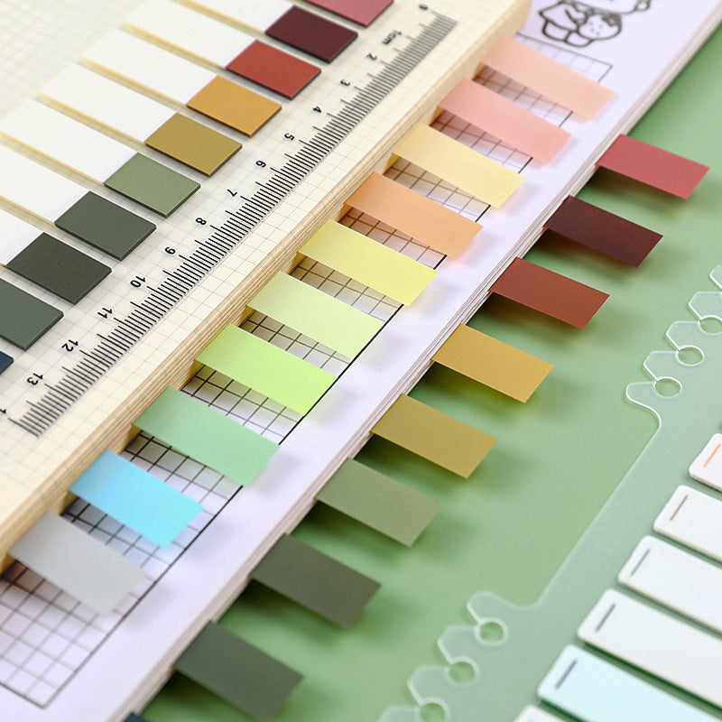 Paper Classification Index Sticker Color PET Fluorescent Sticky