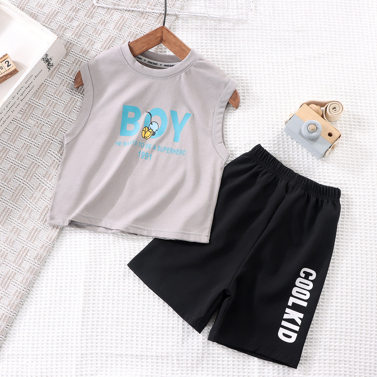 Kids Vest Set Baby Clothes
