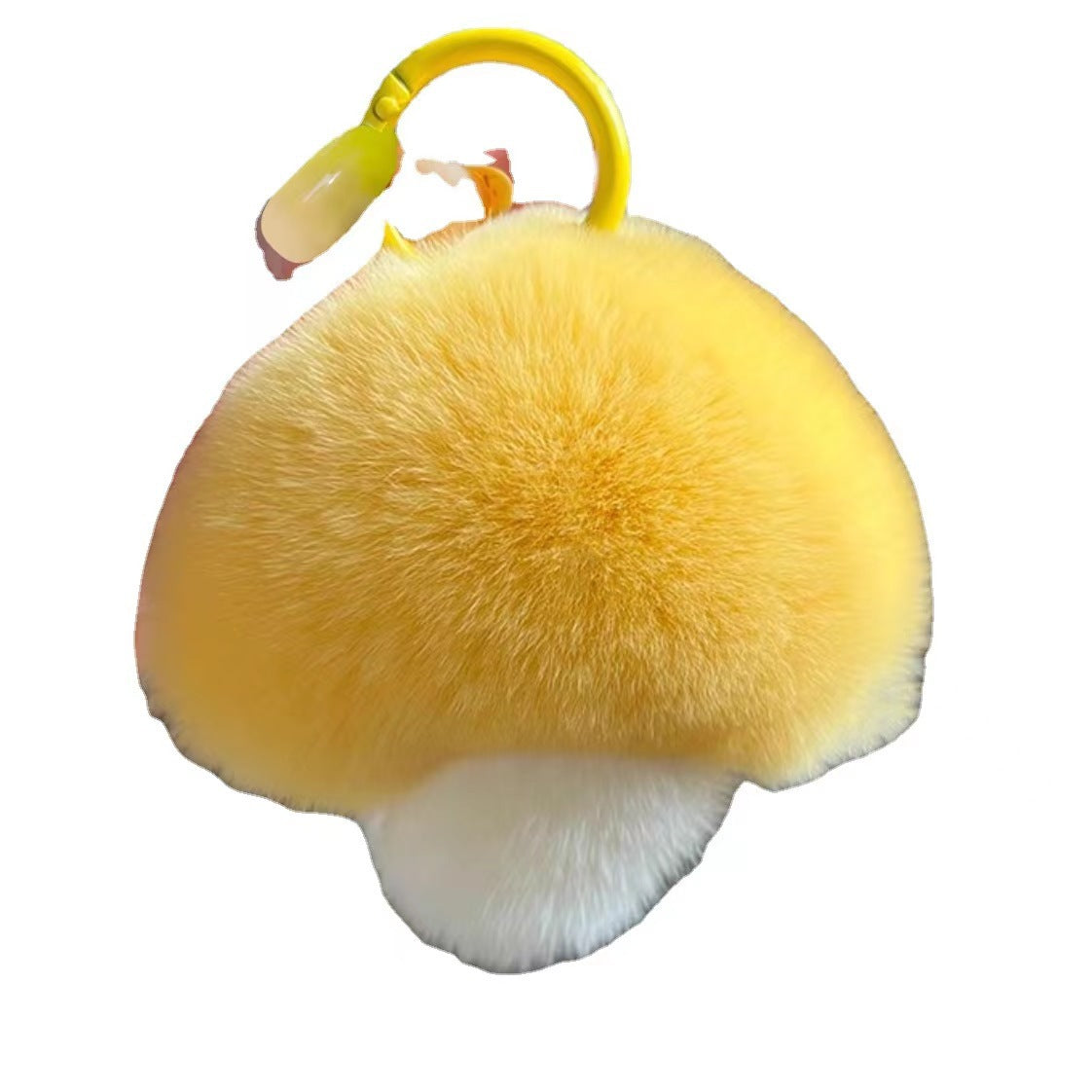Plush Mushroom Keychain