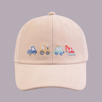 Cartoon Car Children's Outdoor Activities Visor Caps