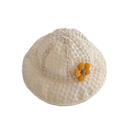 Wholesale Baby Thin Large Brim Sun Protection Breathable Fisherman Hat