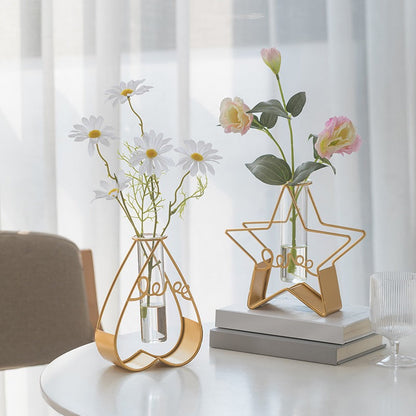Transparent Glass Vase Ornaments