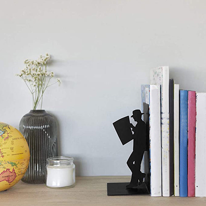 Iron Figure Bookshelf Ornaments