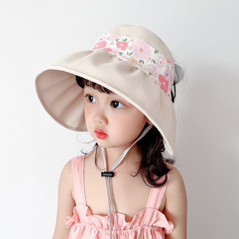Wholesale Polyester Kids Patch Fisherman Empty Basin Hat