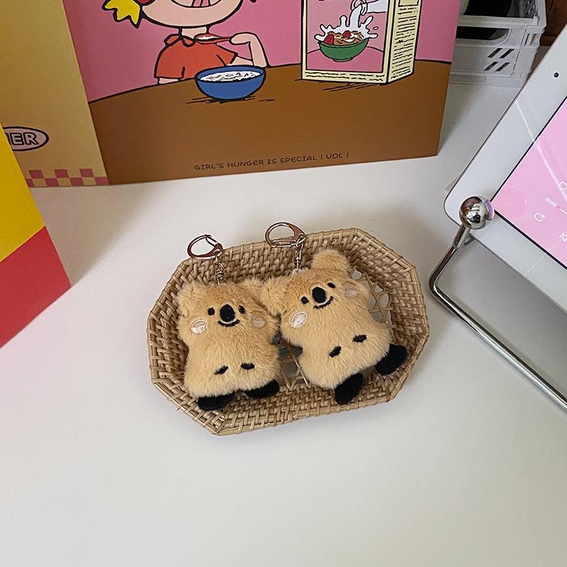 Cute Koala Plush Doll Keychain