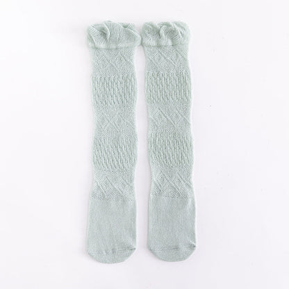Wholesale Children Cotton Summer Mesh Socks Thin Mosquito Socks