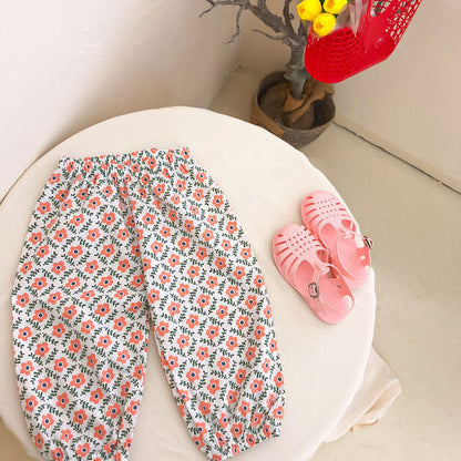 Wholesale Children's Summer Mosquito Cotton Pants